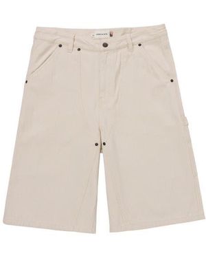 Honor The Gift Gears Denim Carpenter Shorts - White
