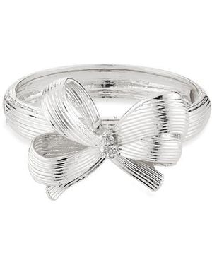 Tasha Bow Hinge Bracelet - Metallic