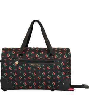 Juicy Couture Jada 22 Inch Rolling Duffel Bag - Black