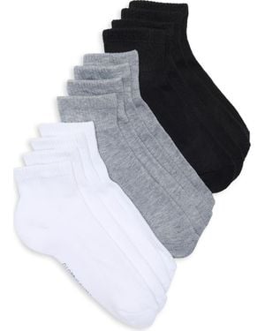 Vince Camuto 6-Pack Quarter Socks - Blue