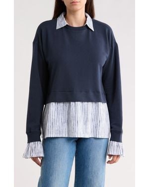 Splendid Layered Top - Blue