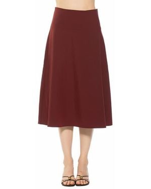 Alexia Admor Maris Flared Midi Skirt