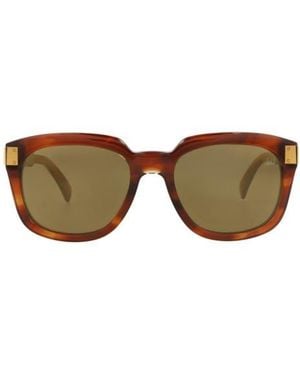 dunhill 56Mm Square Sunglasses - Natural