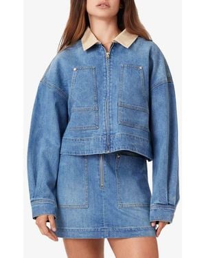 Habitual Denim Utility Jacket - Blue