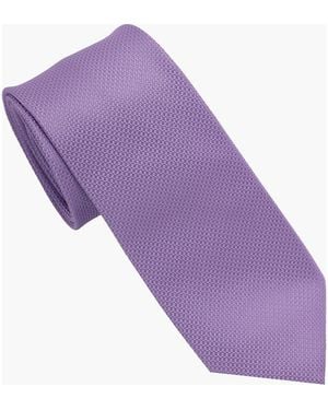 Hickey Freeman Textured Solid Tie - Purple