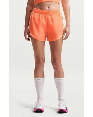 Nike Tempo Dri-Fit Mid-Rise 3-Inch Running Shorts - Orange