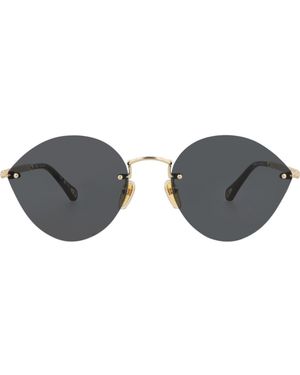 Chloé 58Mm Gradient Oval Sunglasses - Multicolor