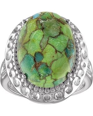 FZN Sterling Ring - Green