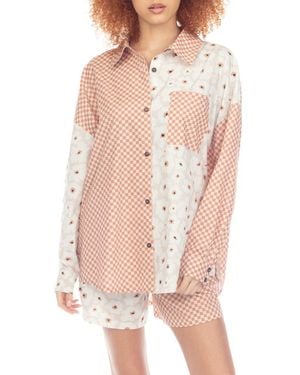 Honeydew Intimates Vacation Mode Pajama Top - Pink