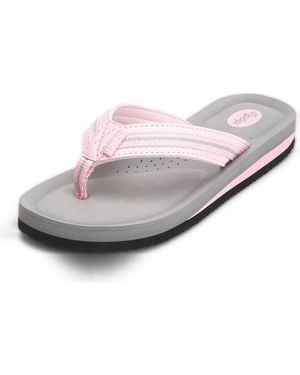 FLOOPI Molded Cushioned Flip Flop - Pink
