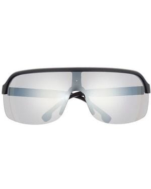 Vince Camuto 146Mm Shield Sunglasses - Black