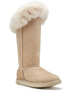 Australia Luxe Foxy Genuine Shearling Lined Boot - Natural