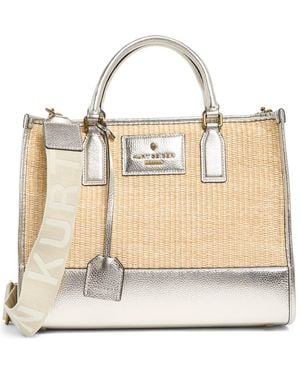 Kurt Geiger Chiswick Top Handle Top Bag - Metallic