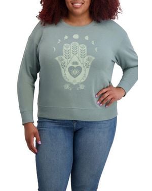 Lucky Brand Graphic Sweatshirt - Gray