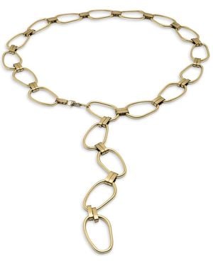 Nordstrom Rack Wide Loop Metal Belt - Multicolor