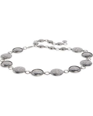 Vince Camuto Etched Disc Belt - Multicolor