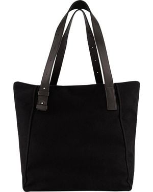 Vince Westmore Xl Suede Tote - Black