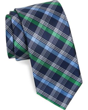 Tommy Hilfiger Cruz Plaid Tie - Blue