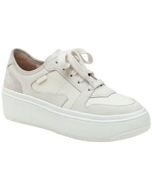 Linea Paolo Gains Platform Sneaker - White