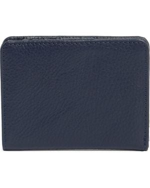 MUNDI SMALL LEATHER GOODS Mini Bifold Wallet - Blue