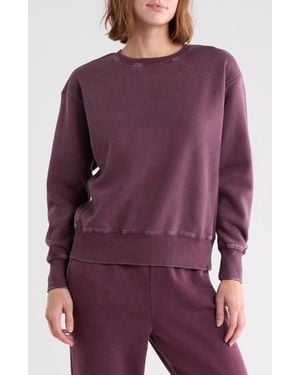 Marika Marin Fleece Sweatshirt - Purple