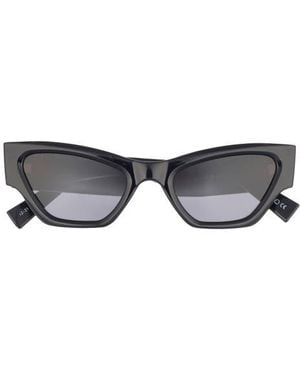 Le Specs Charade 52Mm Cat Eye Sunglasses - Black