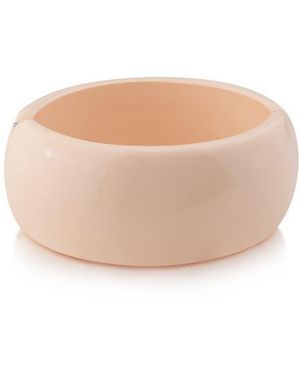 Jardin Resin Hinge Cuff Bracelet - Natural