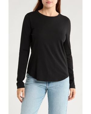 Madewell Softfade Long Sleeve T-Shirt - Black
