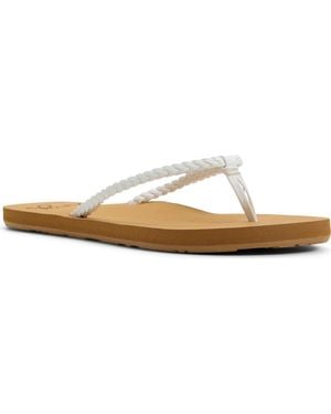 Roxy Costas Flip Flop - White