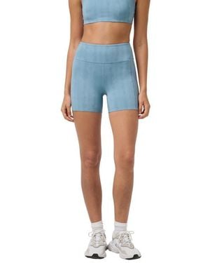 Travis Mathew Moveknit Bike Shorts - Blue