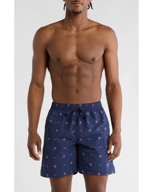 Nike 7-Inch Volley Swim Trunks - Blue