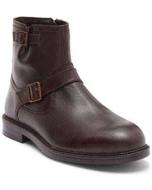 Steve Madden Lisbon Buckle Boot - Brown