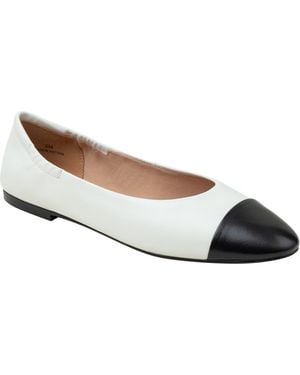 Linea Paolo Nolan Cap Toe Ballet Flat - Multicolor