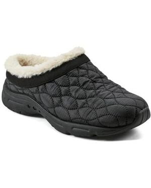 Easy Spirit Bimmy 2 Faux Fur Lined Clog - Black