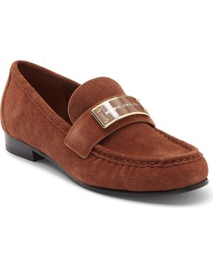 Marc Jacobs The Bold Logo Loafer - Brown