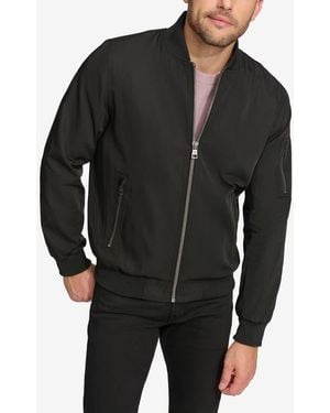 Calvin Klein Bomber Flight Jacket - Black