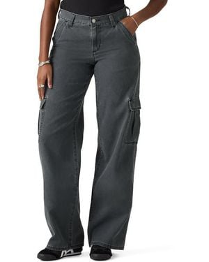 Levi's Superlow Loose Fit Twill Cargo Pants - Blue