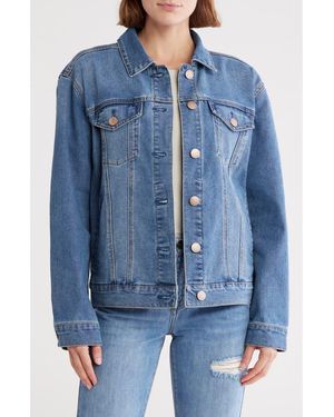 Seven7 Denim Trucker Jacket - Blue