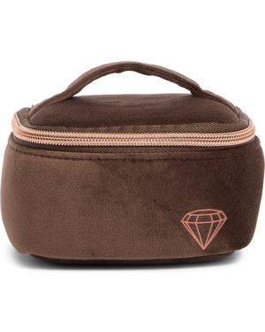 MYTAGALONGS Jewelry Organizer Case - Brown