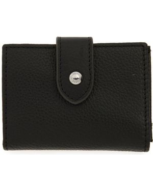 Aimee Kestenberg Highland Bifold Leather Card Case - Black
