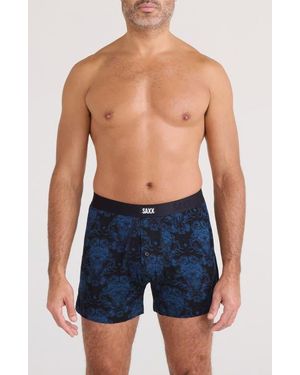 Saxx Underwear Co. Snooze Boxer Shorts - Blue