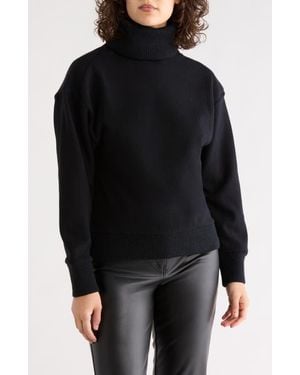 Tahari Turtleneck Sweater - Black