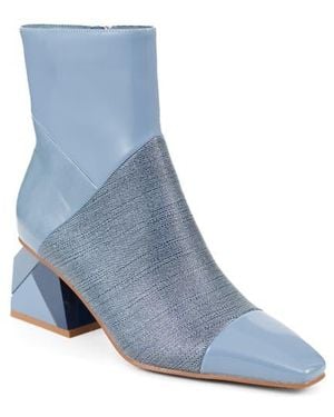 Ninety Union Sienna Colorblock Bootie - Blue