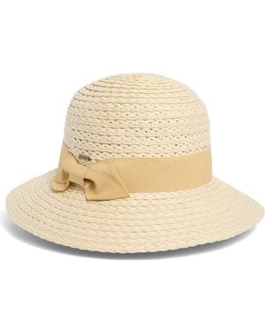 Nine West Bow Cloche - Natural