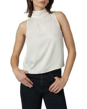 Joe's Jeans Satin Halter Top - Gray