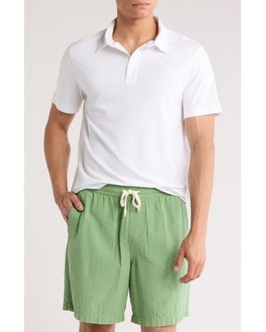 14th & Union Cotton & Modal Polo - White
