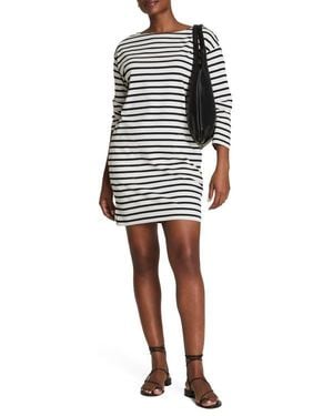 Spanx Cool Cotton Boatneck Dress - Black