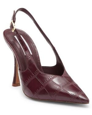 Steve Madden Beverlie Pointed Toe Slingback Pump - Brown
