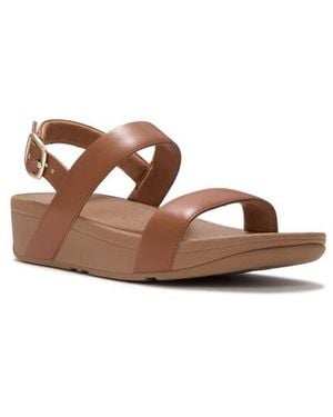 Fitflop Flowrise Wedge Sandal - Brown