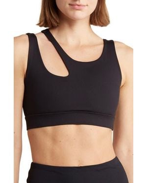 Gottex Medium Impact Cutout Sports Bra - Black